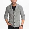 Contrast-Sleeve Sweater
