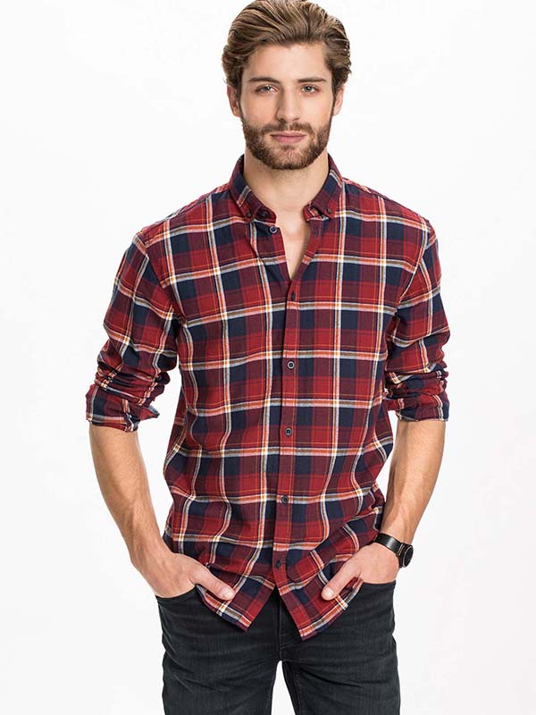 Plaid Flannel Shirt